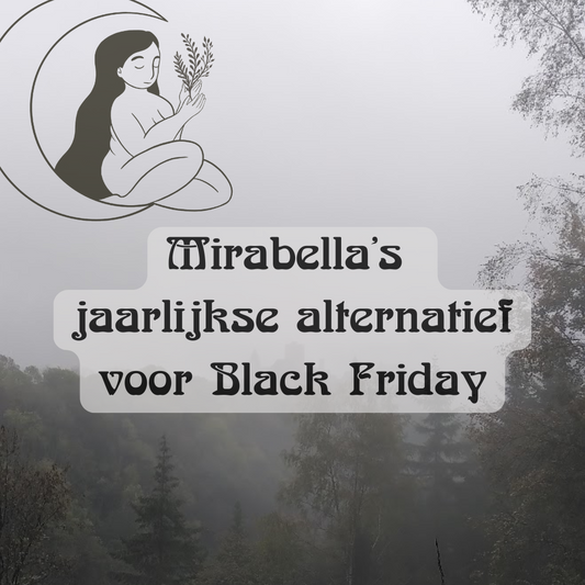 Mirabella's jaarlijks alternatief voor Black Friday 2024