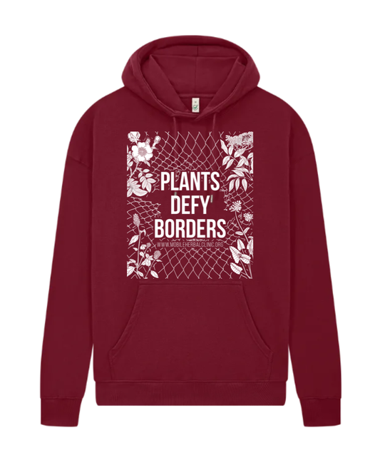 Hoodie - Plants Defy Borders - Fundraiser - Sliding Scale