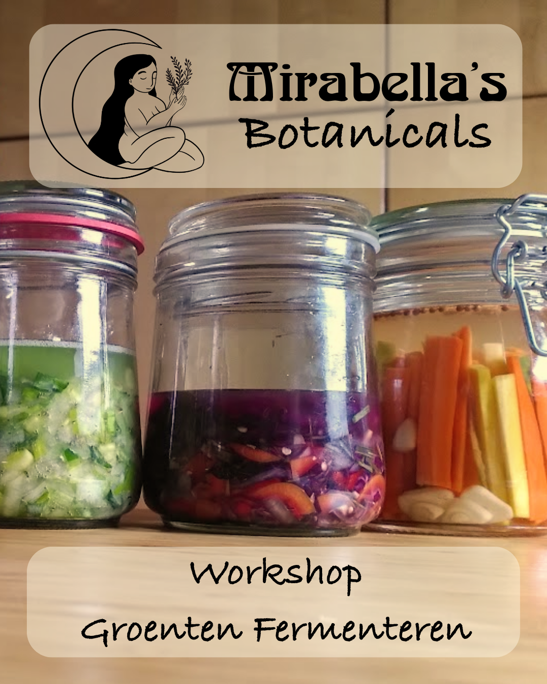 Workshop Groenten Fermenteren wo 18/11/2026 - Deurne