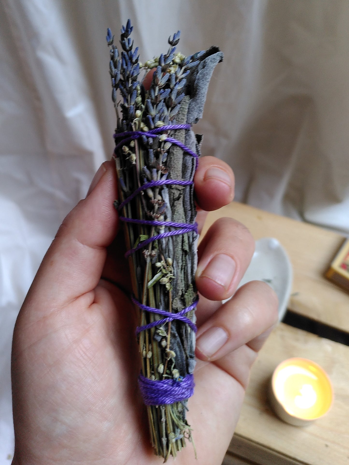 Smoke Wand // Lavender, Sage & Mugwort