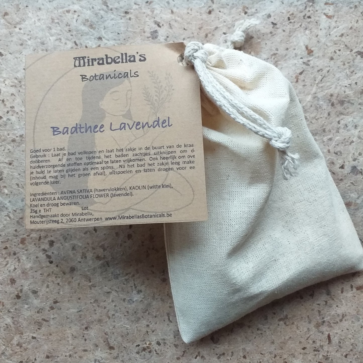 Zakje Badthee Lavendel
