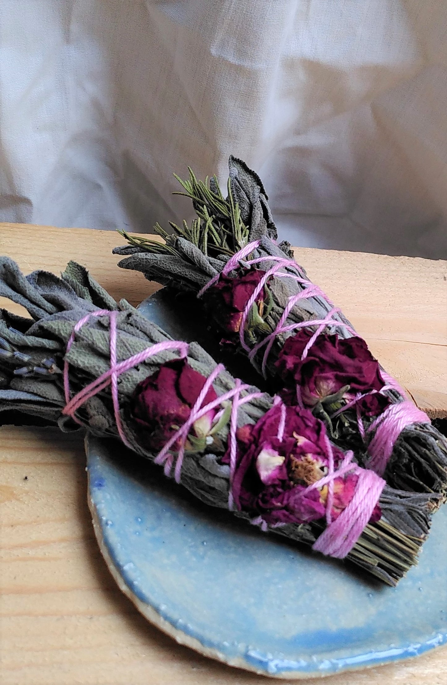 Flower Smoke Wand // Sage Rose