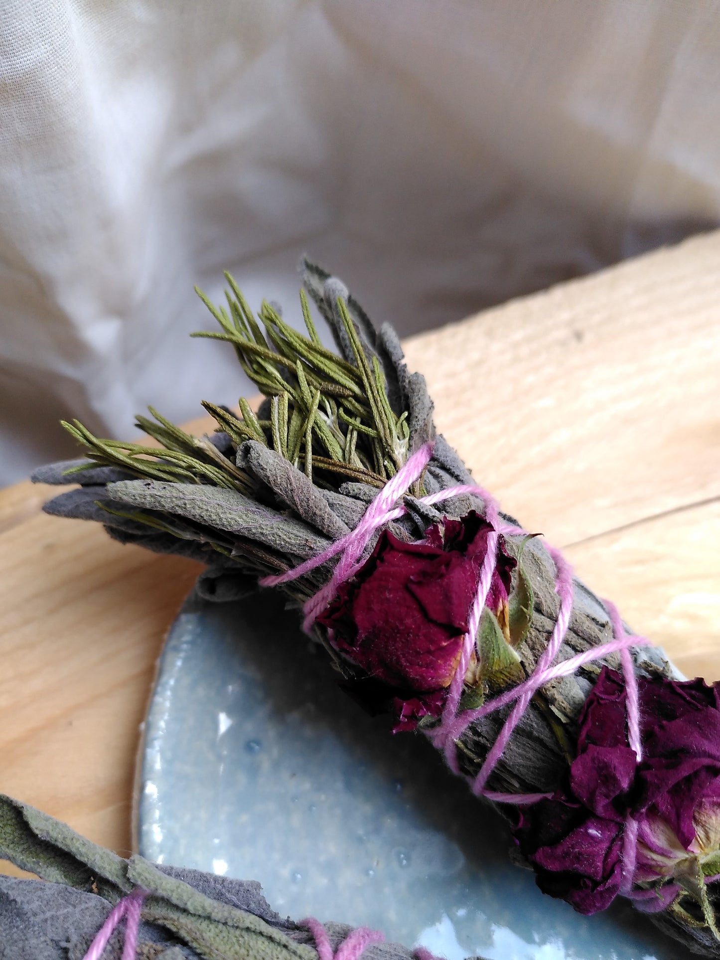 Flower Smoke Wand // Sage Rose