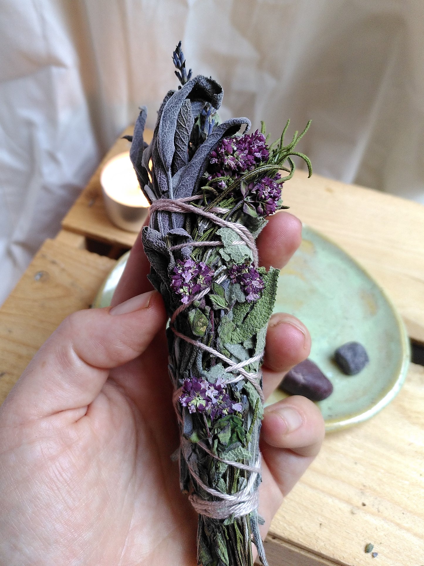 Flower Smoke Wand // Marjolein
