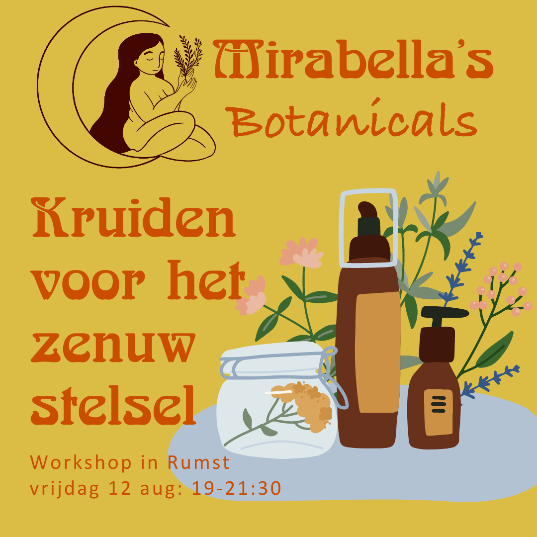 Kruiden voor het Zenuwstelsel - workshop - vr 12/08/2022 - Rumst