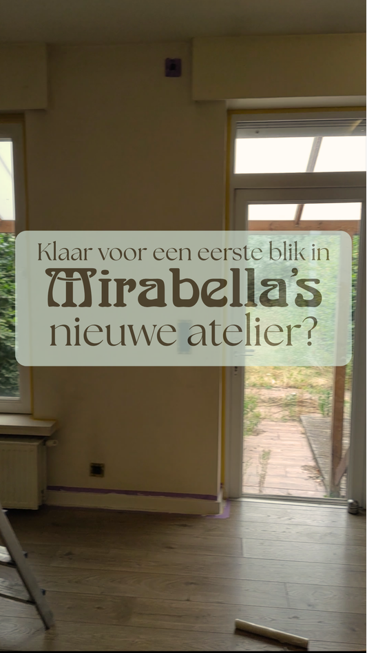 Video tour van het nieuwe atelier!