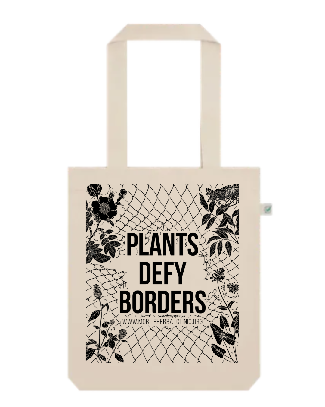 Tote Bag - Plants Defy Borders - Fundraiser