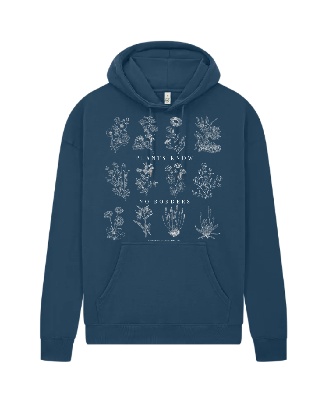 Hoodie - Plants Know No Borders - Fundraiser - Sliding Scale