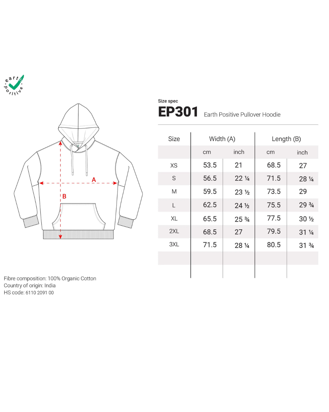 Hoodie - Plants Know No Borders - Fundraiser - Sliding Scale