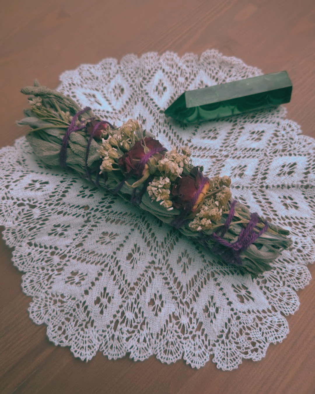 Flower Smoke Wand // Liefdevolle Grenzen