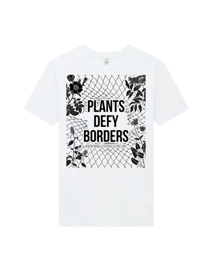 T-shirt - Plants Defy Borders - Fundraiser - Sliding Scale