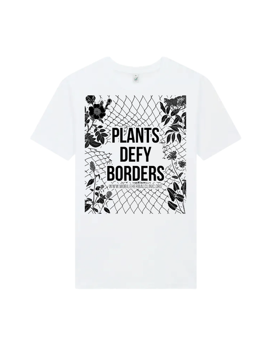 T-shirt - Plants Defy Borders - Fundraiser - Sliding Scale
