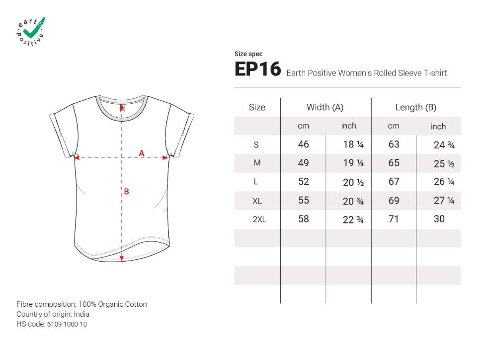 Rolled Sleeve T-shirt - Plants Know No Borders - Fundraiser - Sliding Scale