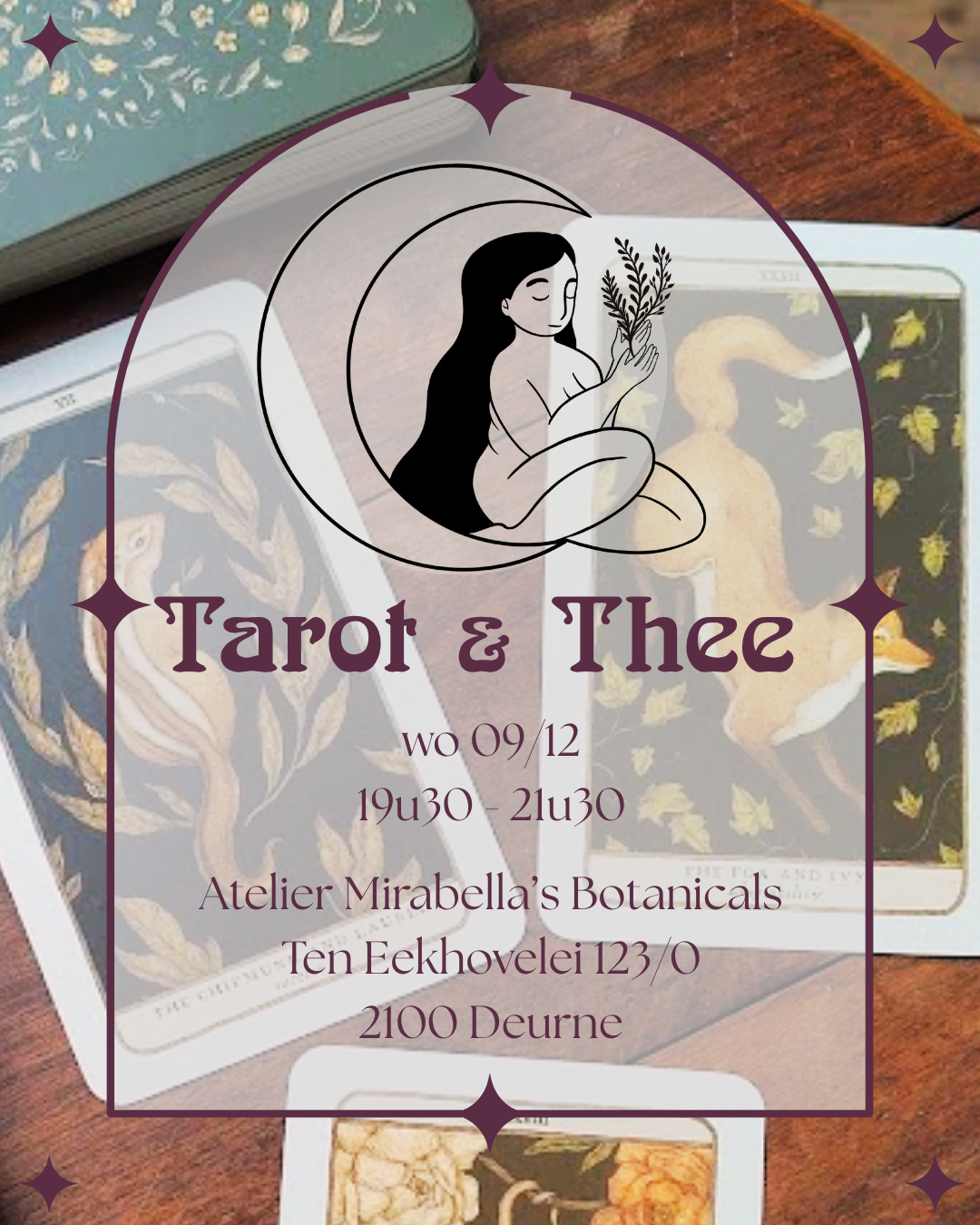 Tarot & Thee - wo 09/12/2026