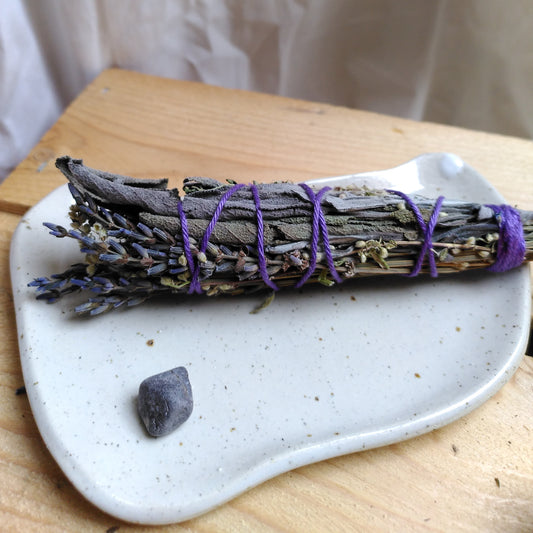 Smoke Wand // Lavender, Sage & Mugwort