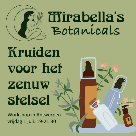 Kruiden voor het Zenuwstelsel - workshop - vr 01/07/2022 - Antwerpen