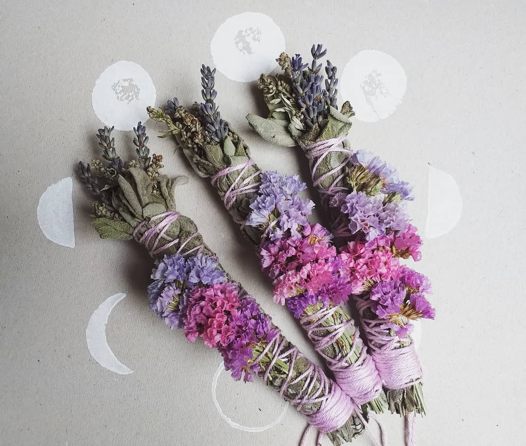 Flower Smoke Wand // Virgo