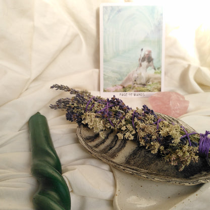 Flower Smoke Wand // Purple Queen